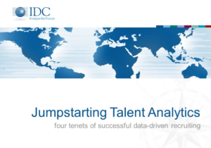 Jobvite - IDC Webinar - Jumpstarting Talent Analytics