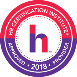 HR Certification Institute Approved Provider badge
