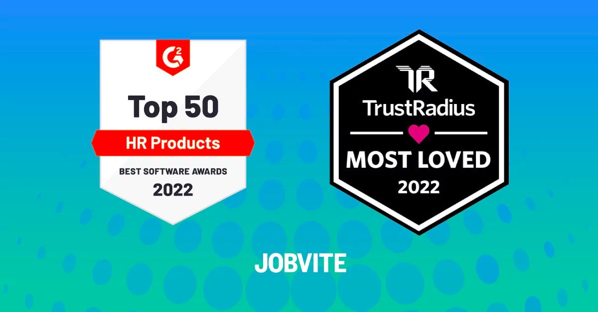 Top 50 HR Products 2022 badge and Most Loved 2022 badge