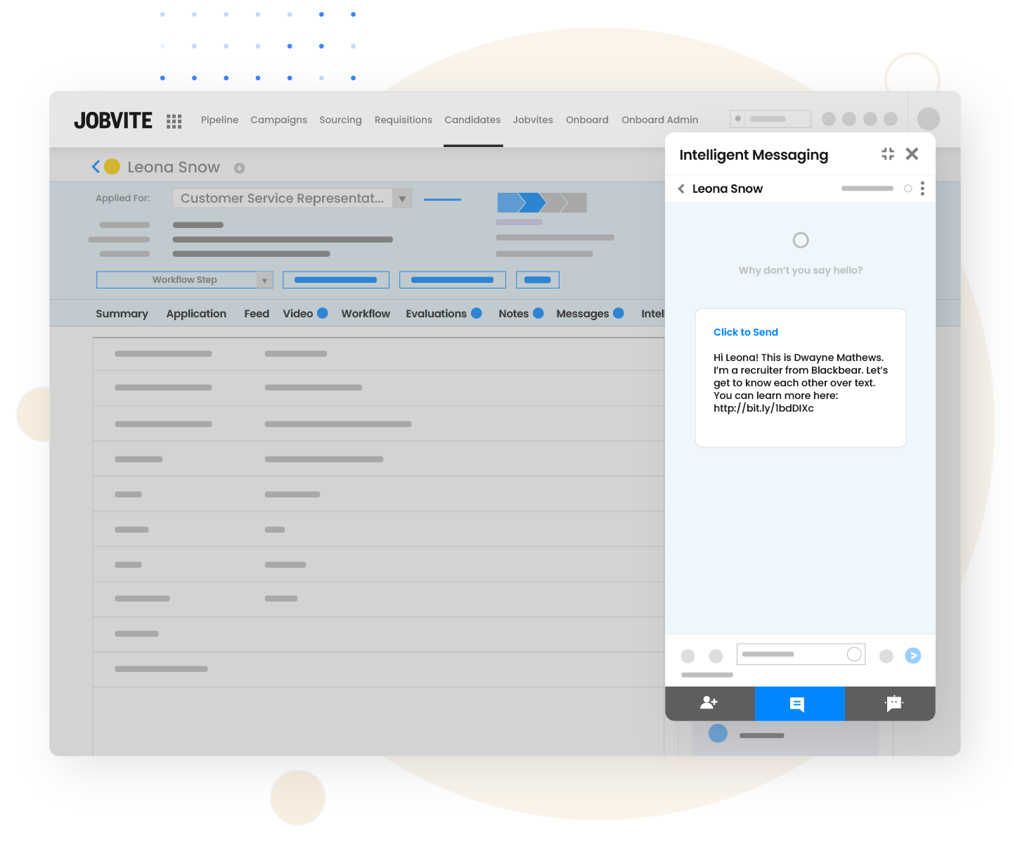 Intelligent Messaging to Better Engage Candidates Jobvite