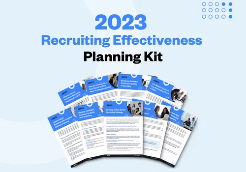 Cover image for the 2023 Recruiting Effectiveness Planning Kit