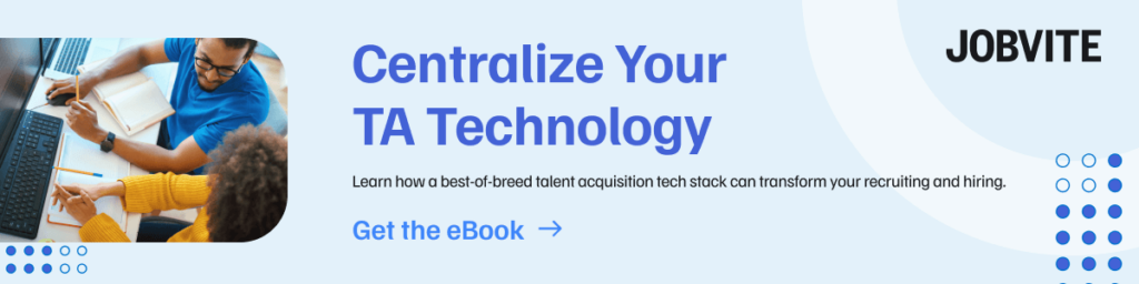 jobvite centralize talent acquisition technology ebook