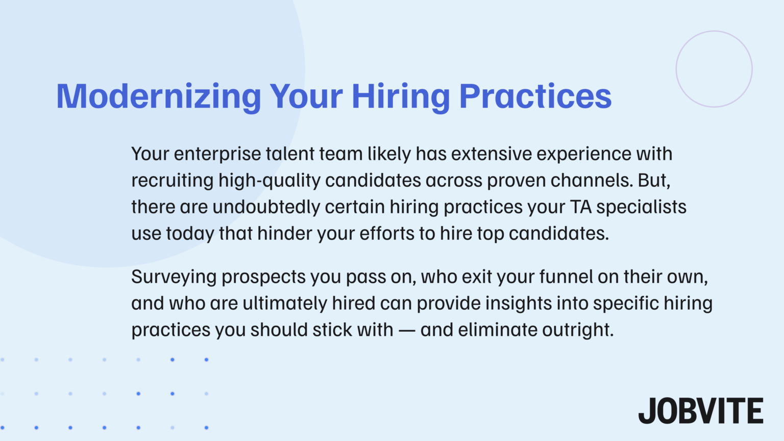10 Outdated Hiring Practices to Stop Using Today | Jobvite