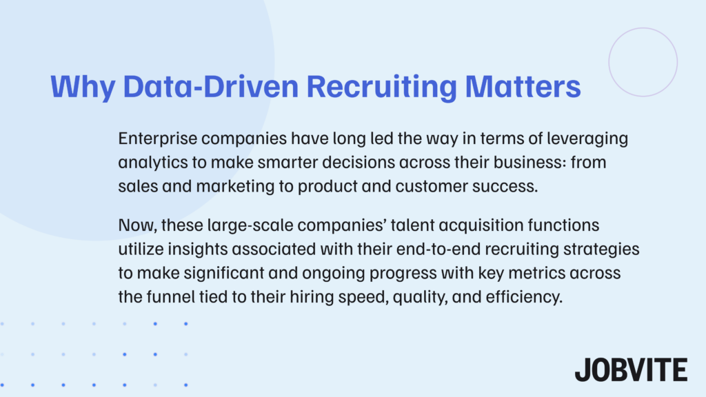 data-driven recruiting