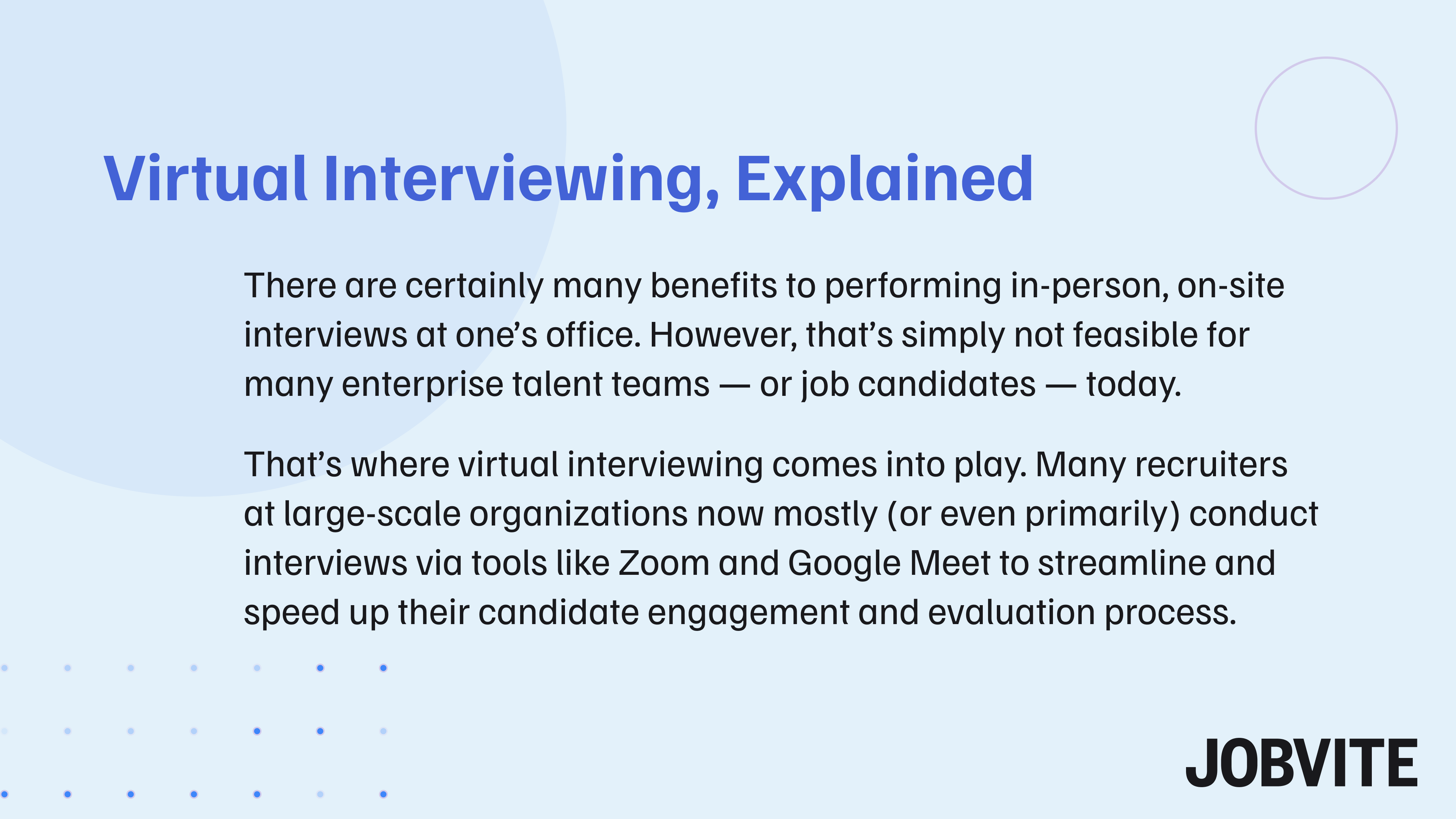 what is a virtual interview