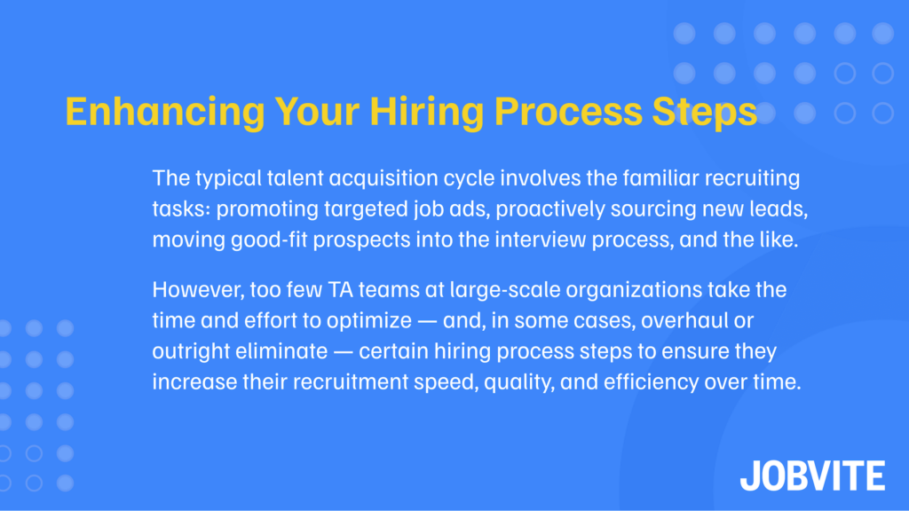 hiring process steps