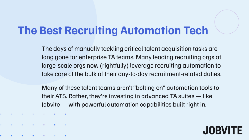 recruiting automation