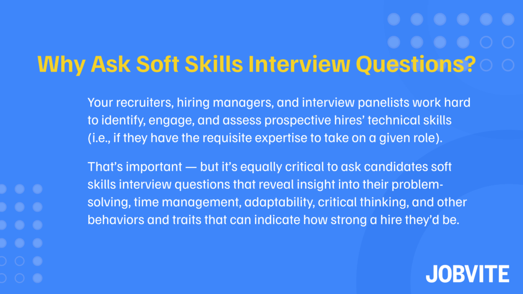soft skills interview questions