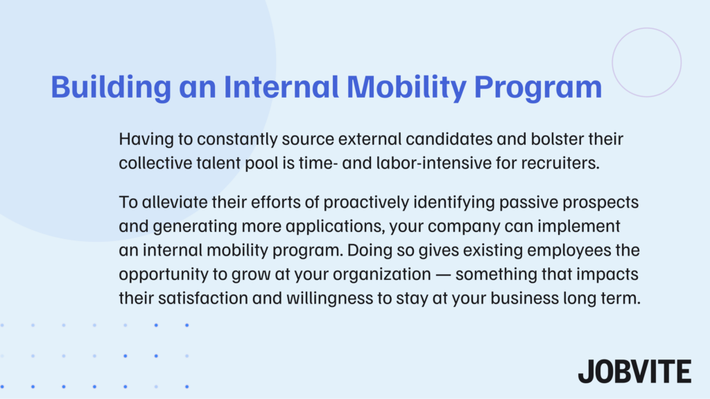 internal mobility program
