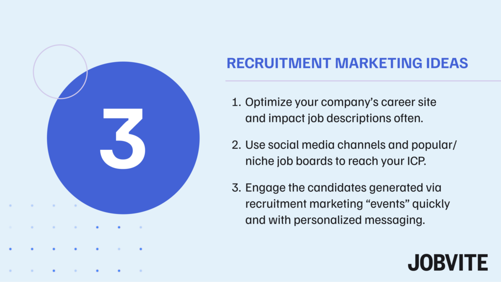 recruitment marketing ideas