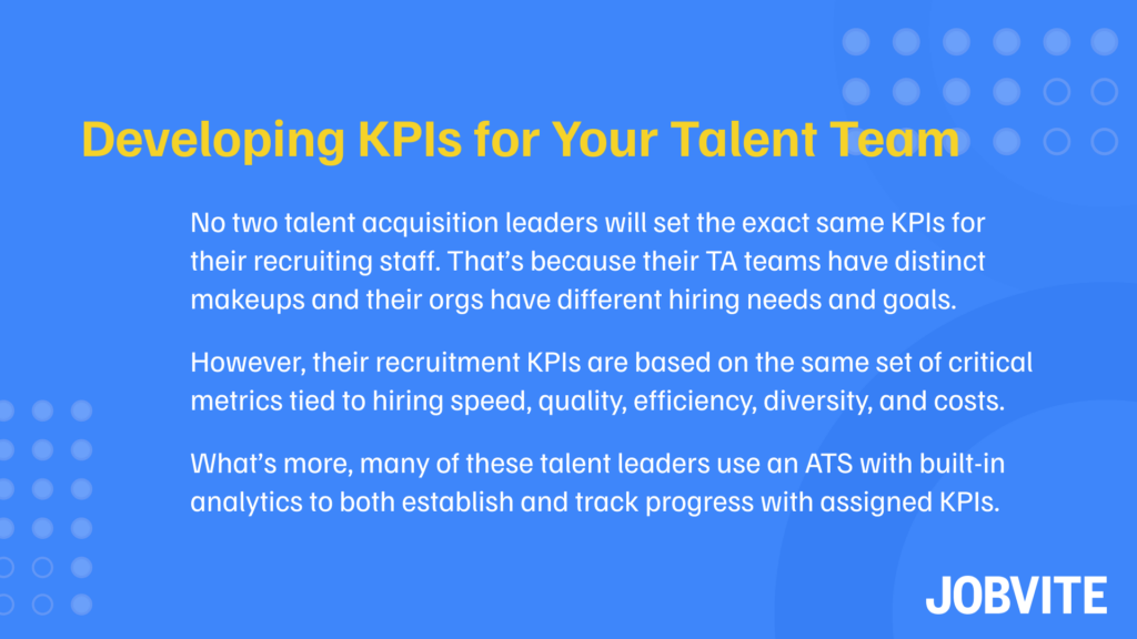 recruiting kpis