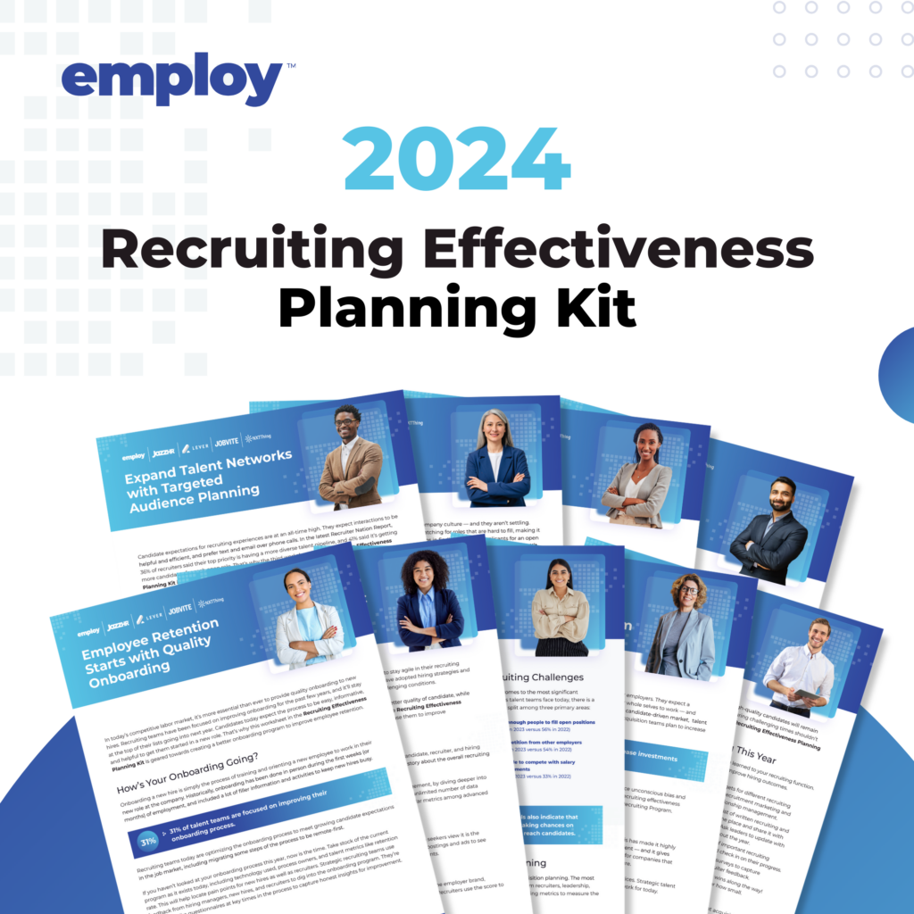 2024 Recruiting Effectiveness Planning Kit Jobvite