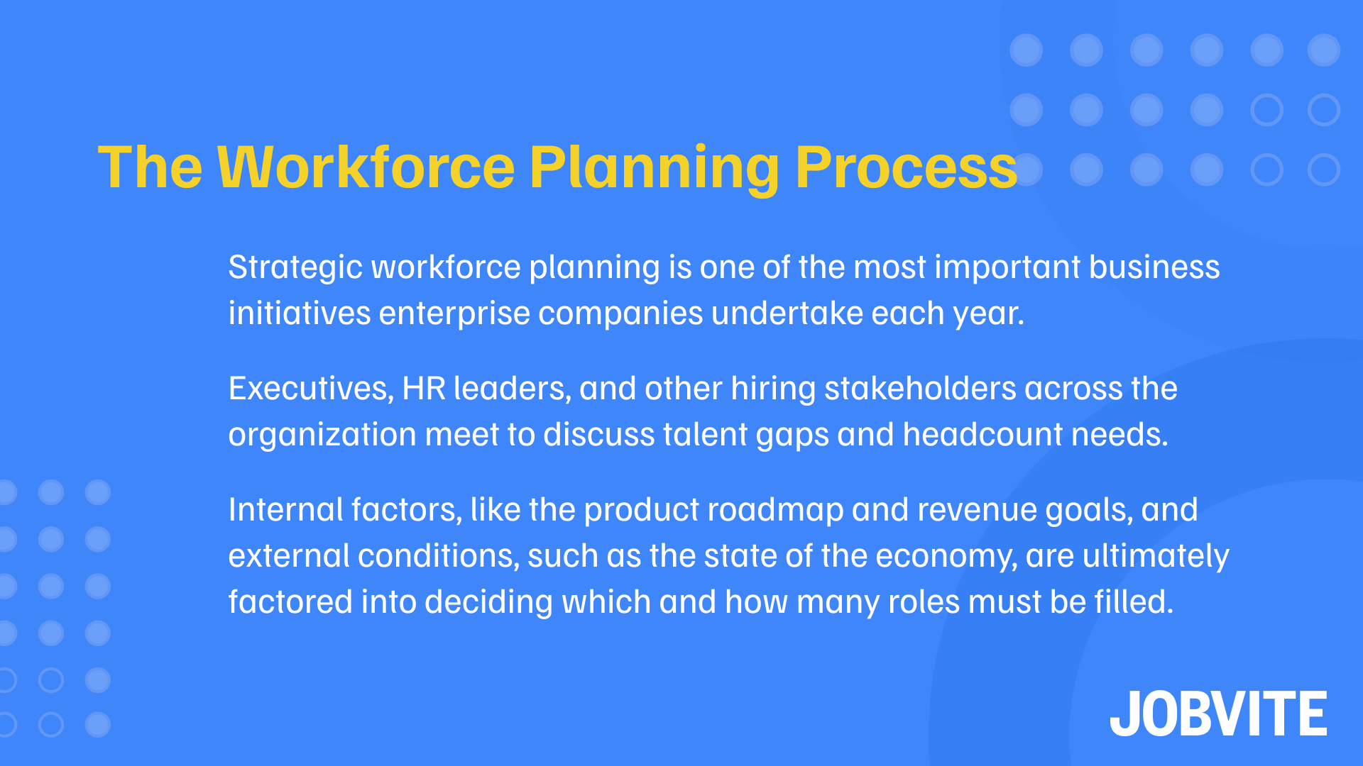 Strategic Workforce Planning: Expert Advice for Enterprises | Jobvite