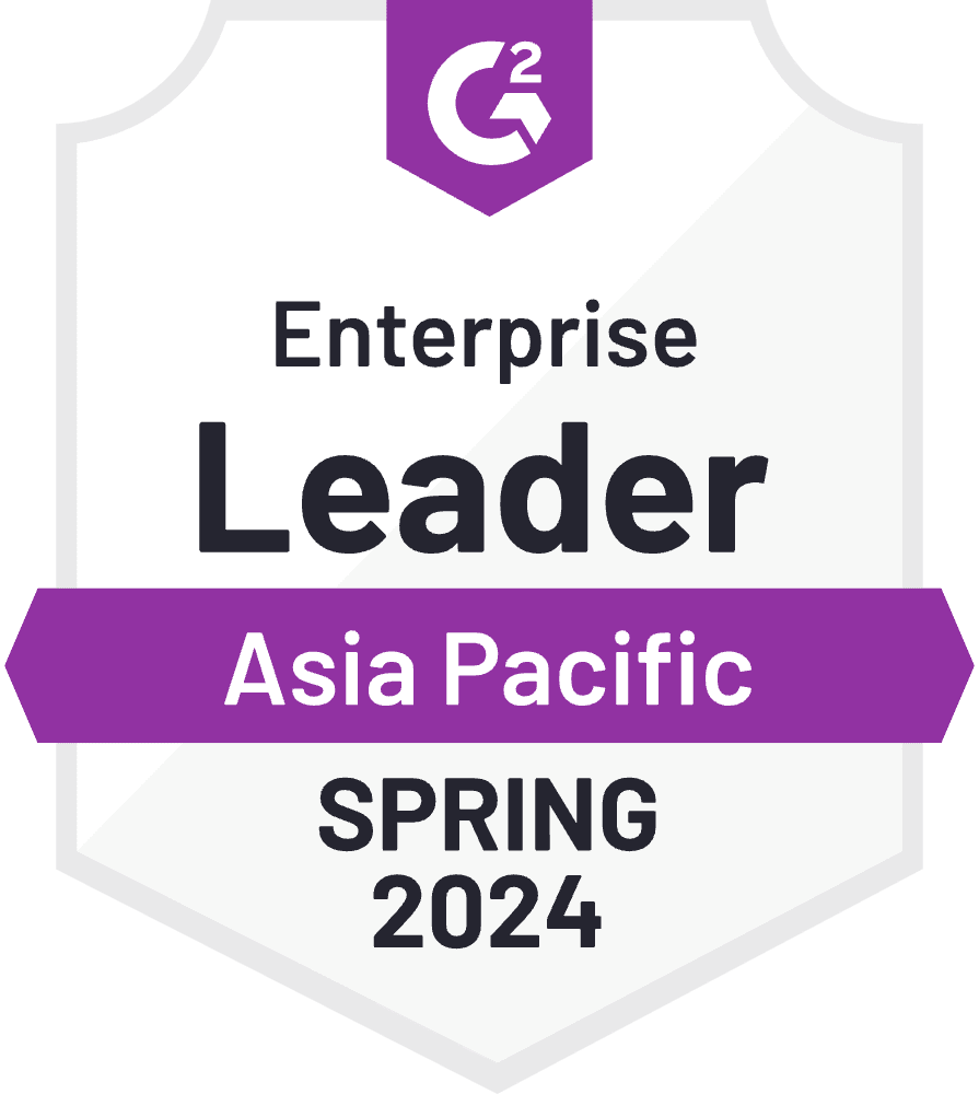 G2 Enterprise Leader Asia Pacific Spring 2024